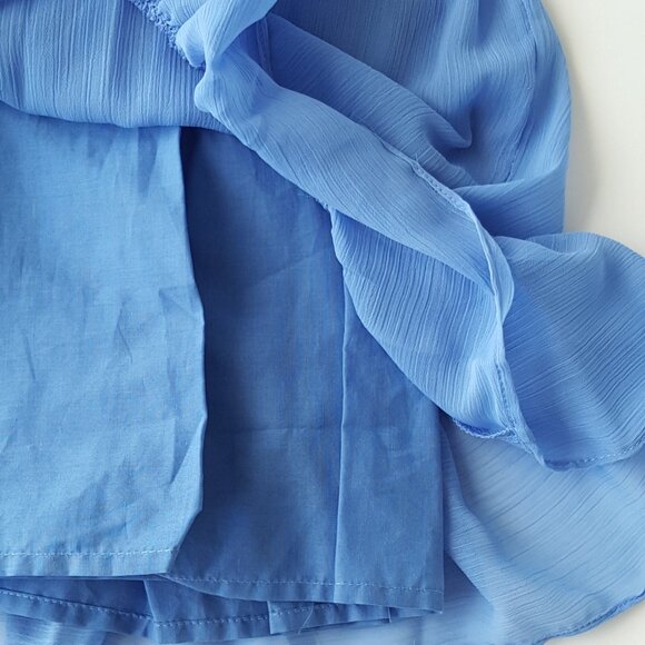 Patachou ! PRINCESS CHARLOTTE STYLE, Chiffon Dress in Cornflower Blue( 3YRS) - Picture 5 of 8